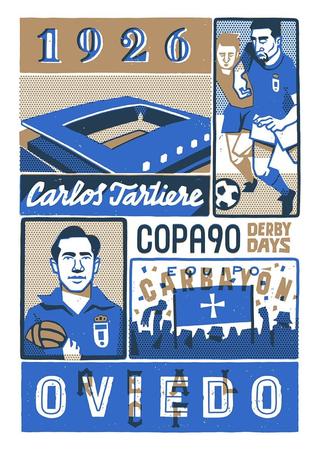 Derby Days Asturias: Real Oviedo vs Sporting Gijón poster