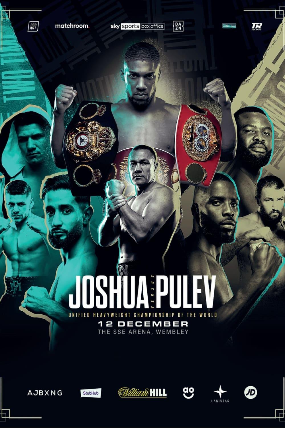 Anthony Joshua vs. Kubrat Pulev poster
