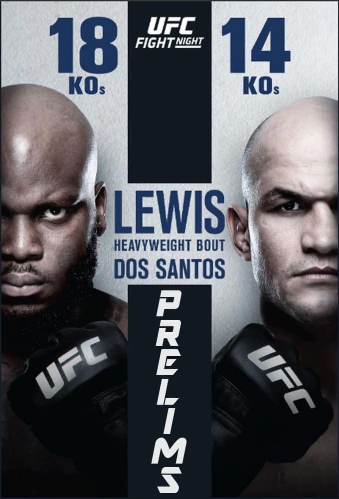 UFC Fight Night 146: Lewis vs. dos Santos poster