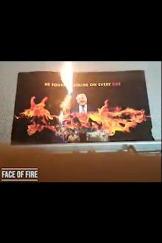 FACE OF FIRE poster