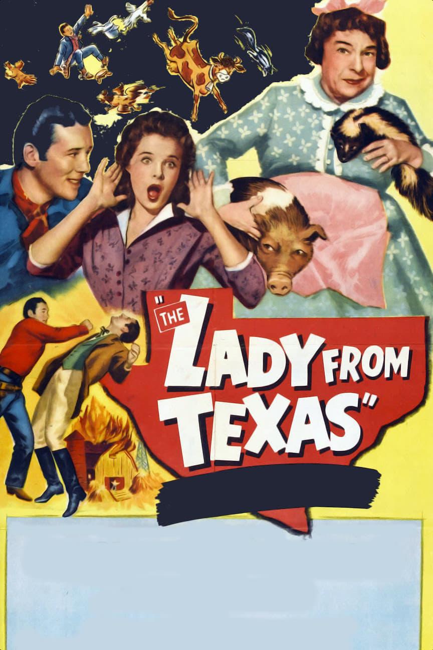 The Lady from Texas poster