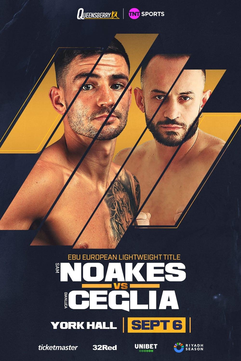 Sam Noakes vs. Gianluca Ceglia poster