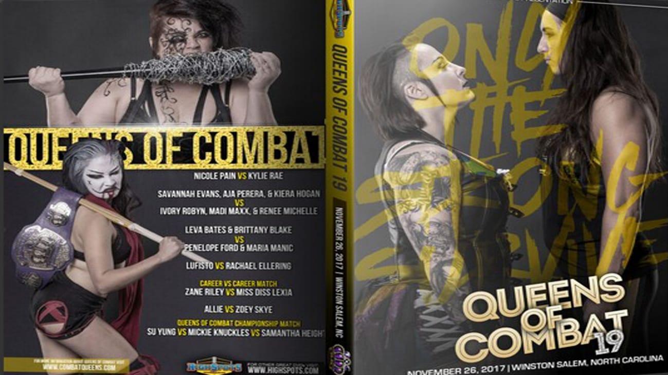 Queens Of Combat QOC 19 backdrop