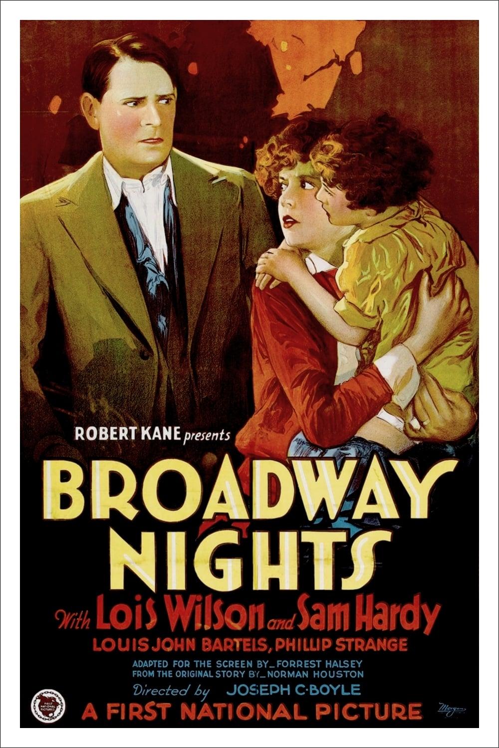 Broadway Nights poster