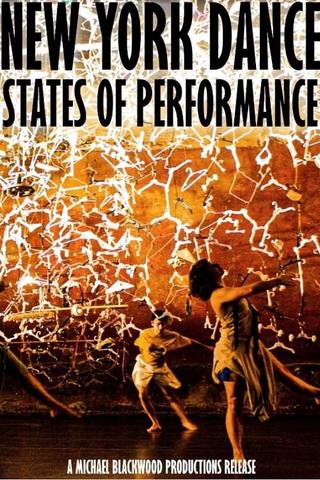 New York Dance States of Performance poster