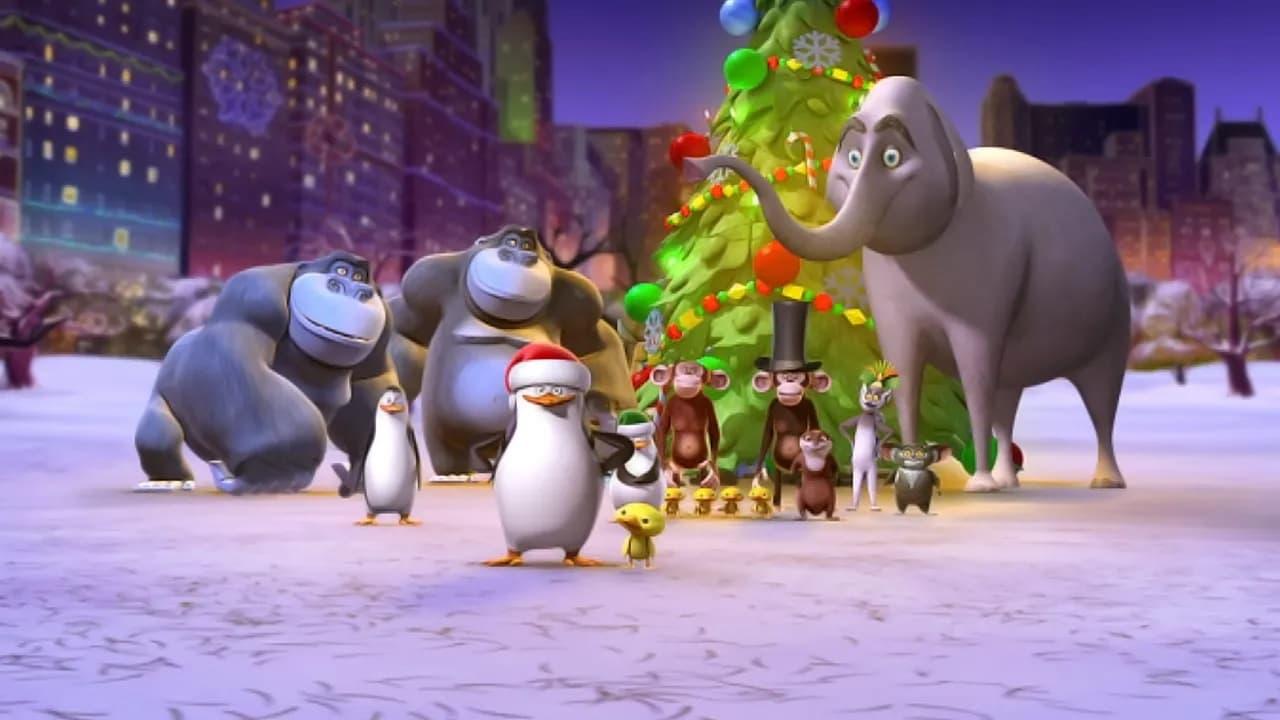 The Penguins of Madagascar: The All-Nighter Before Xmas backdrop