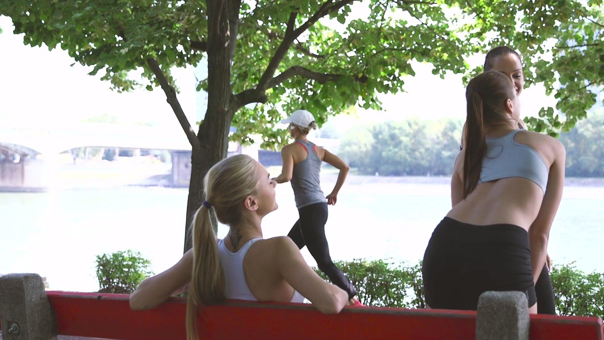 Sporty Girls backdrop