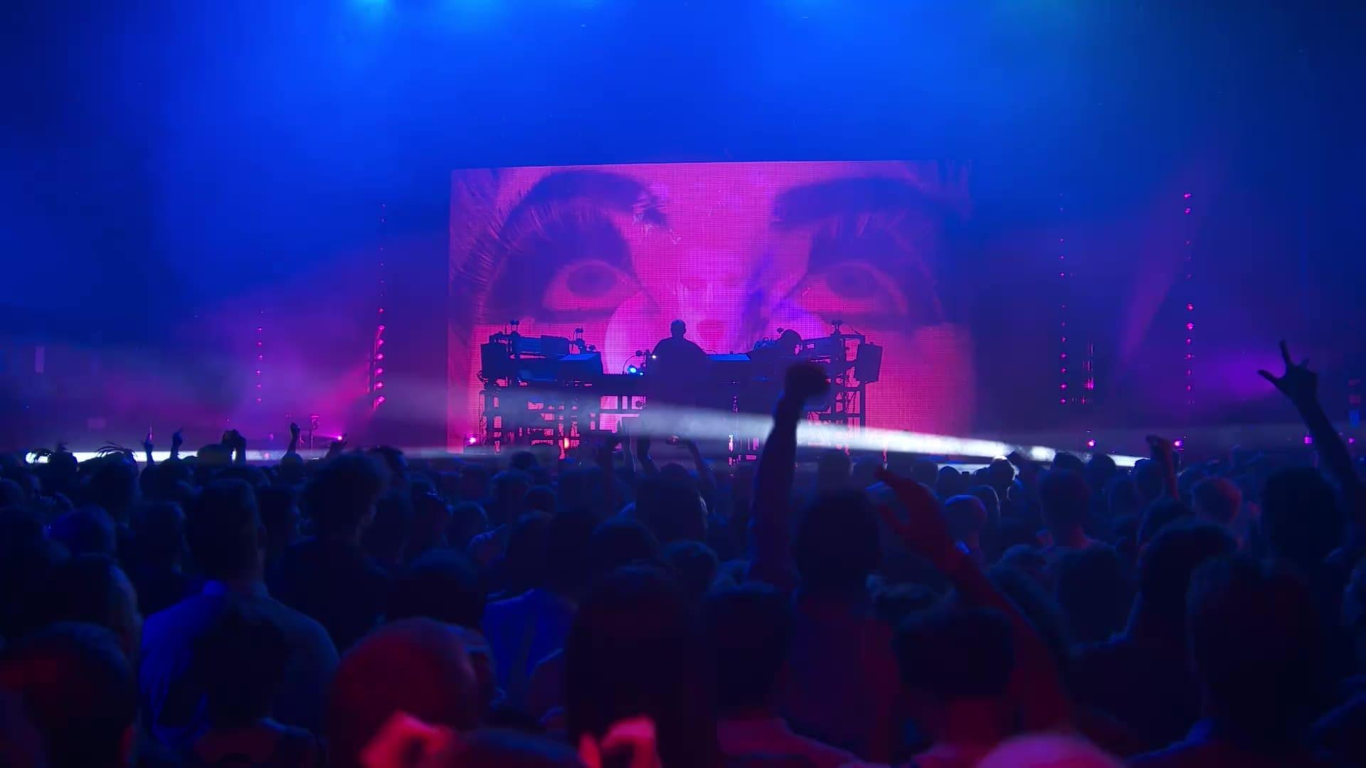 The Chemical Brothers - Apple Music Festival backdrop