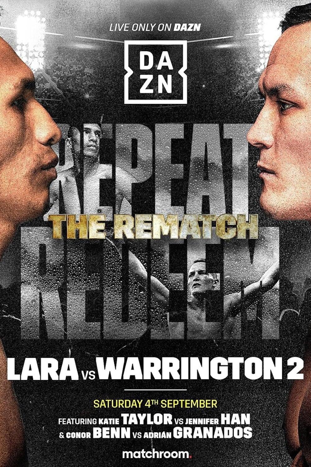 Mauricio Lara vs. Josh Warrington II poster