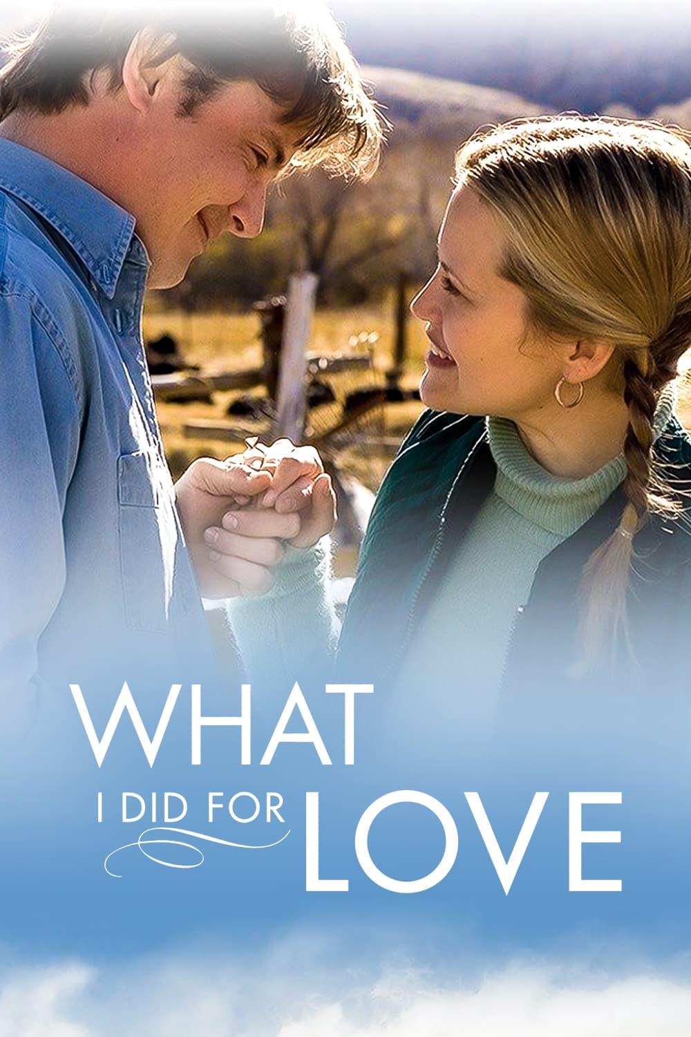 What I Did for Love poster