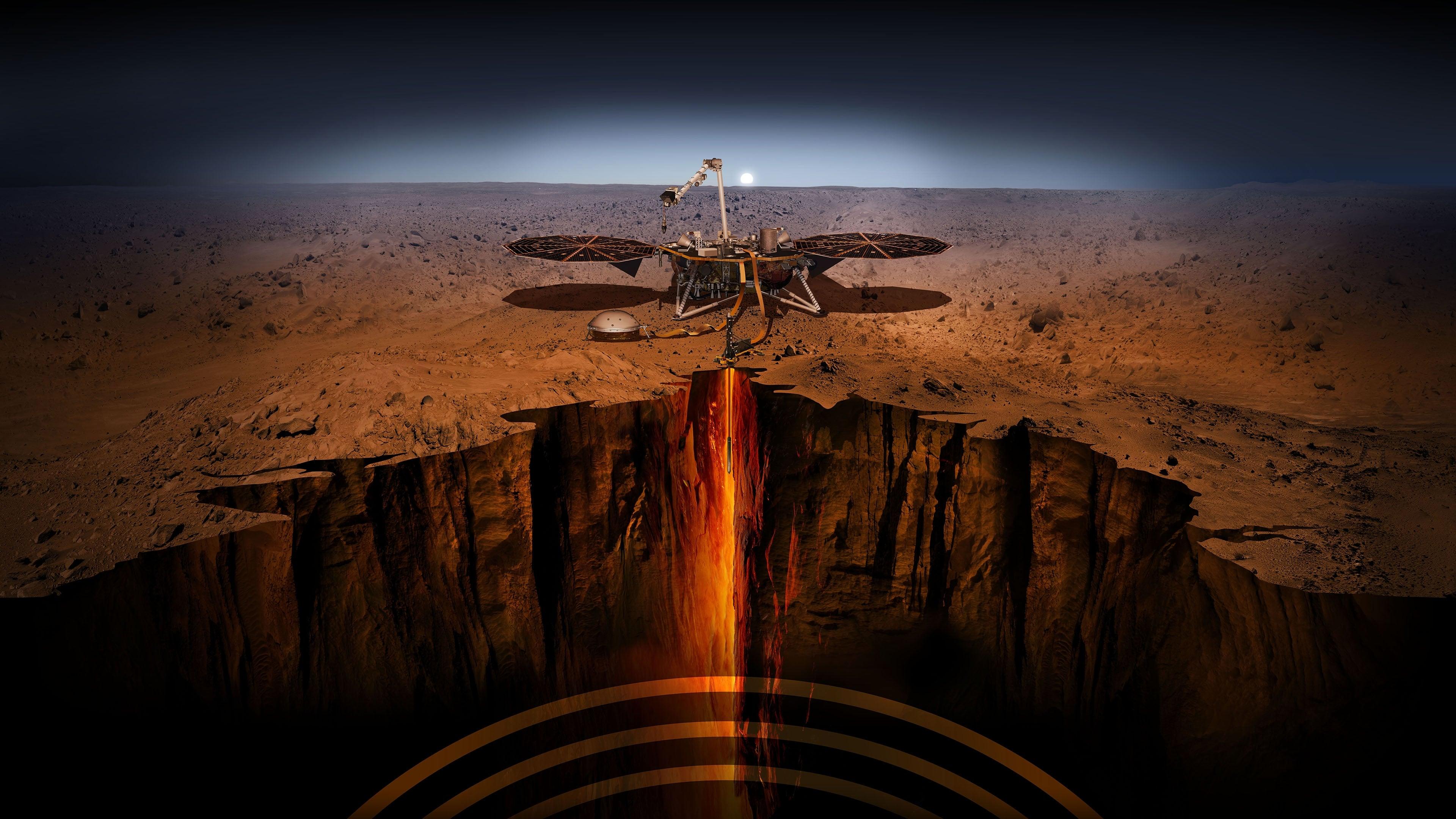 The Mars Underground backdrop