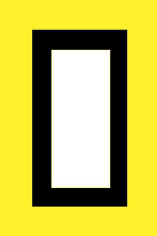 yellow: distress poster