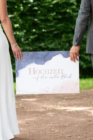 Hochzeit auf den ersten Blick poster