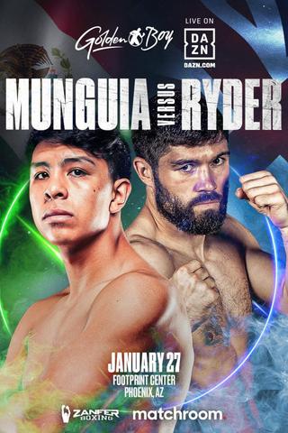Jaime Munguia vs. John Ryder poster
