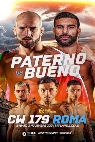 Cage Warriors 179: Rome poster