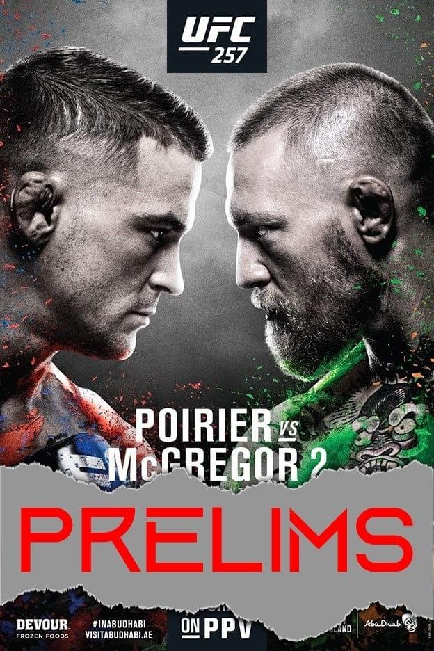 UFC 257: Poirier vs. McGregor 2 poster
