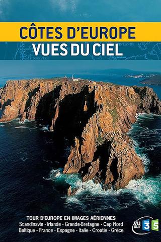 Côtes d'Europe vues du ciel poster