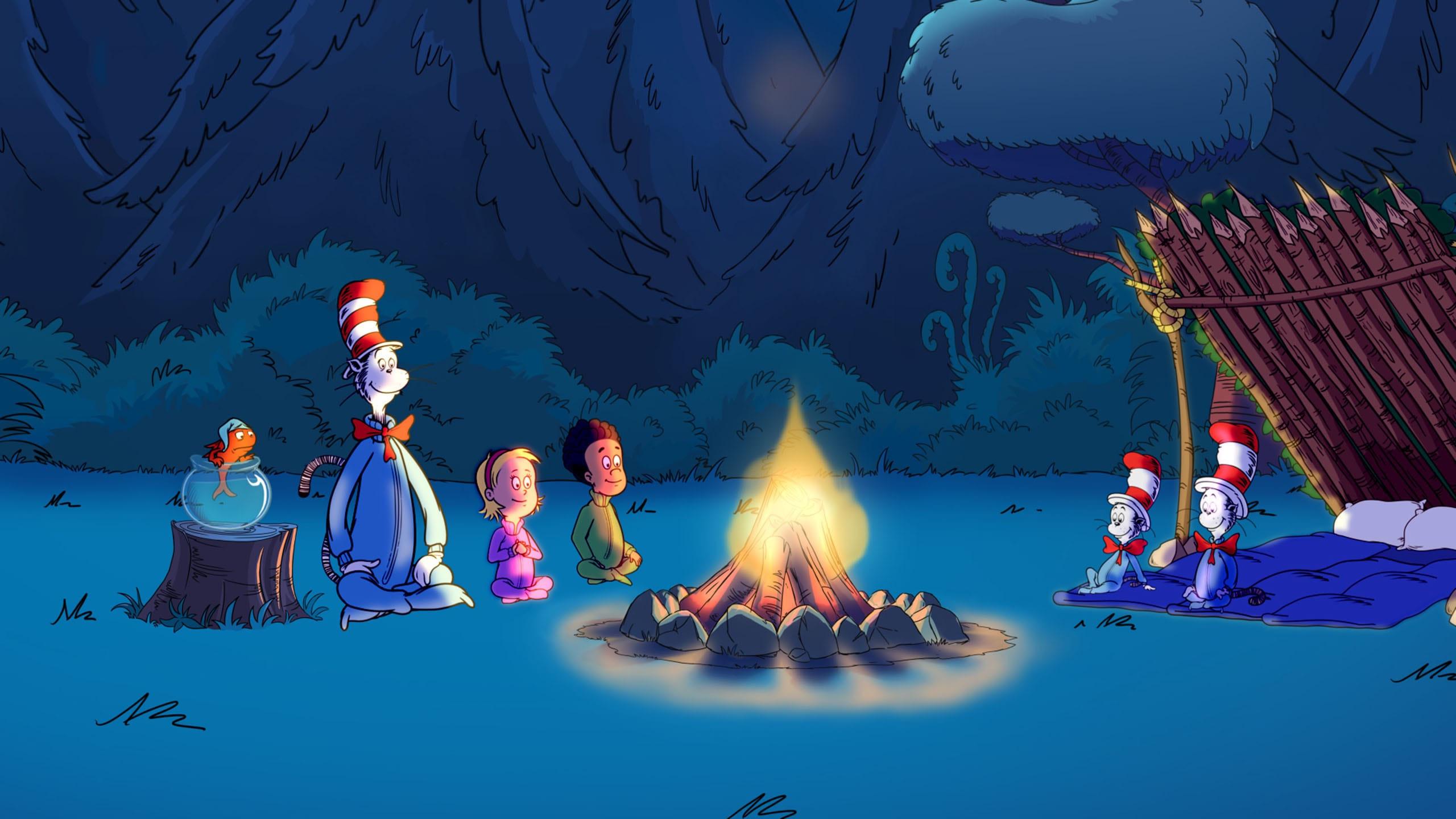 The Cat in the Hat Knows a Lot About Camping! backdrop