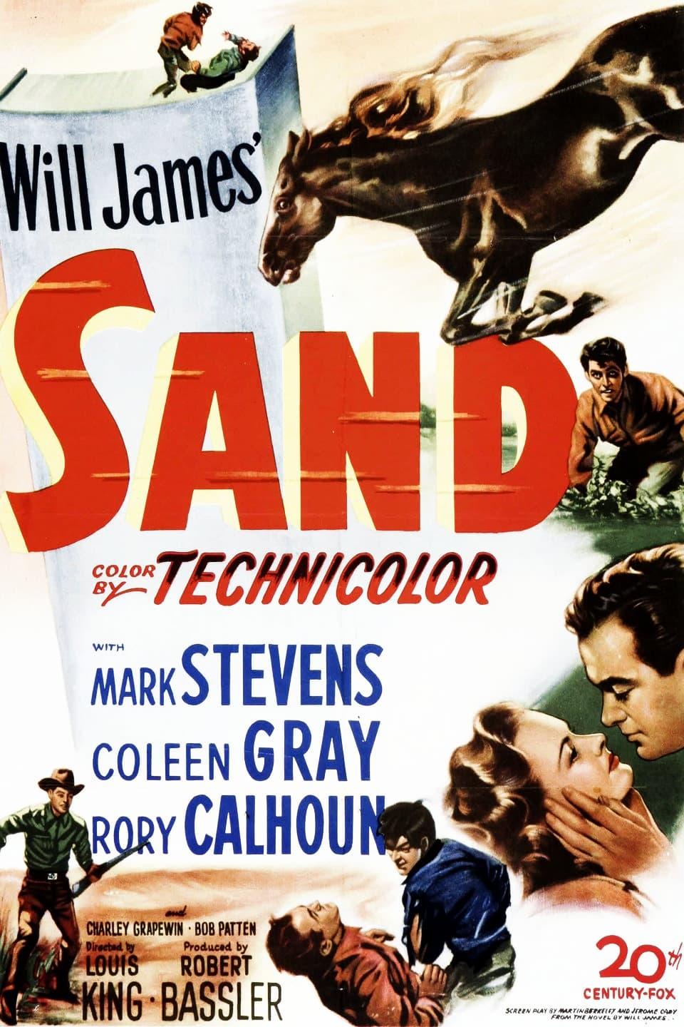 Sand poster