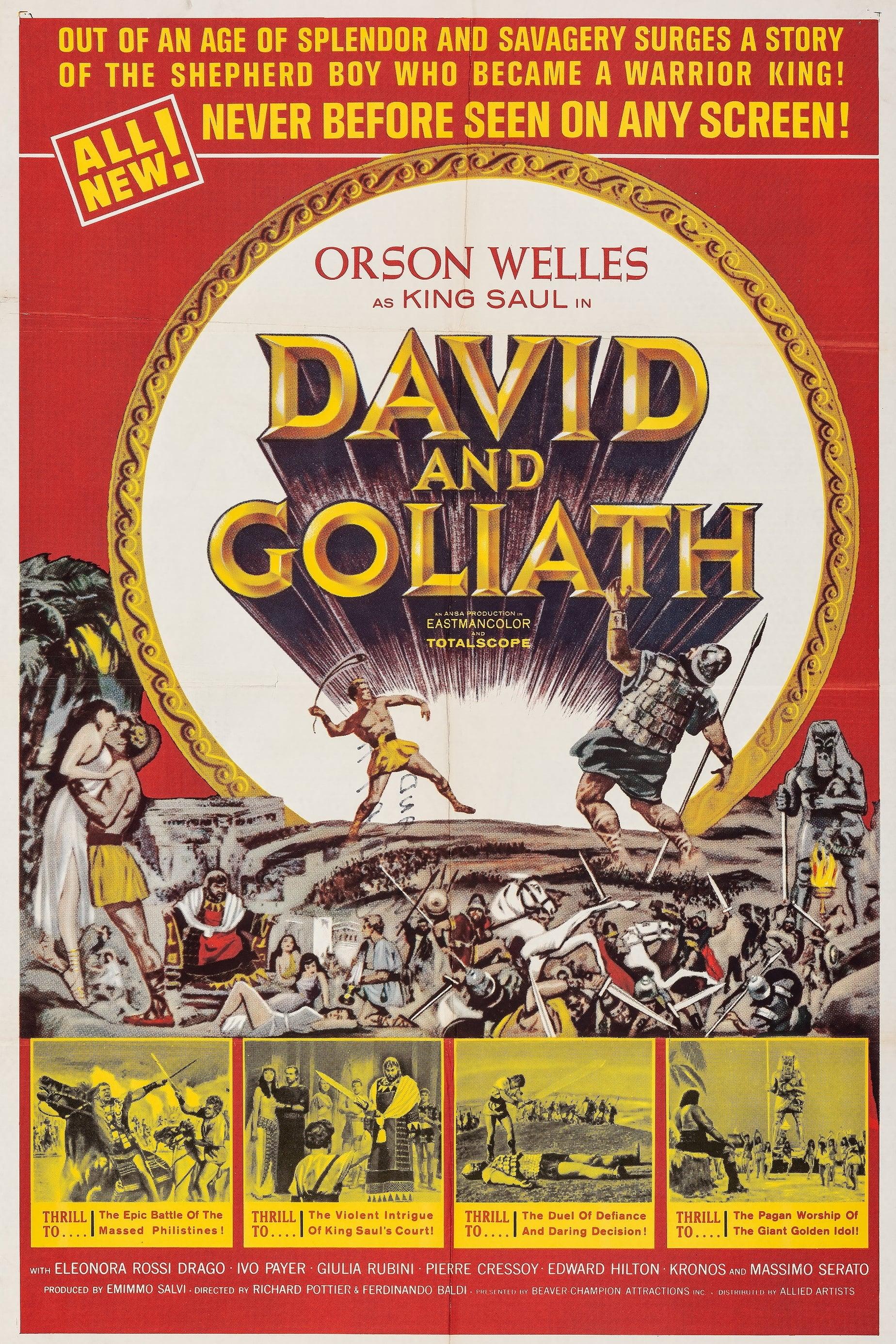 David and Goliath poster