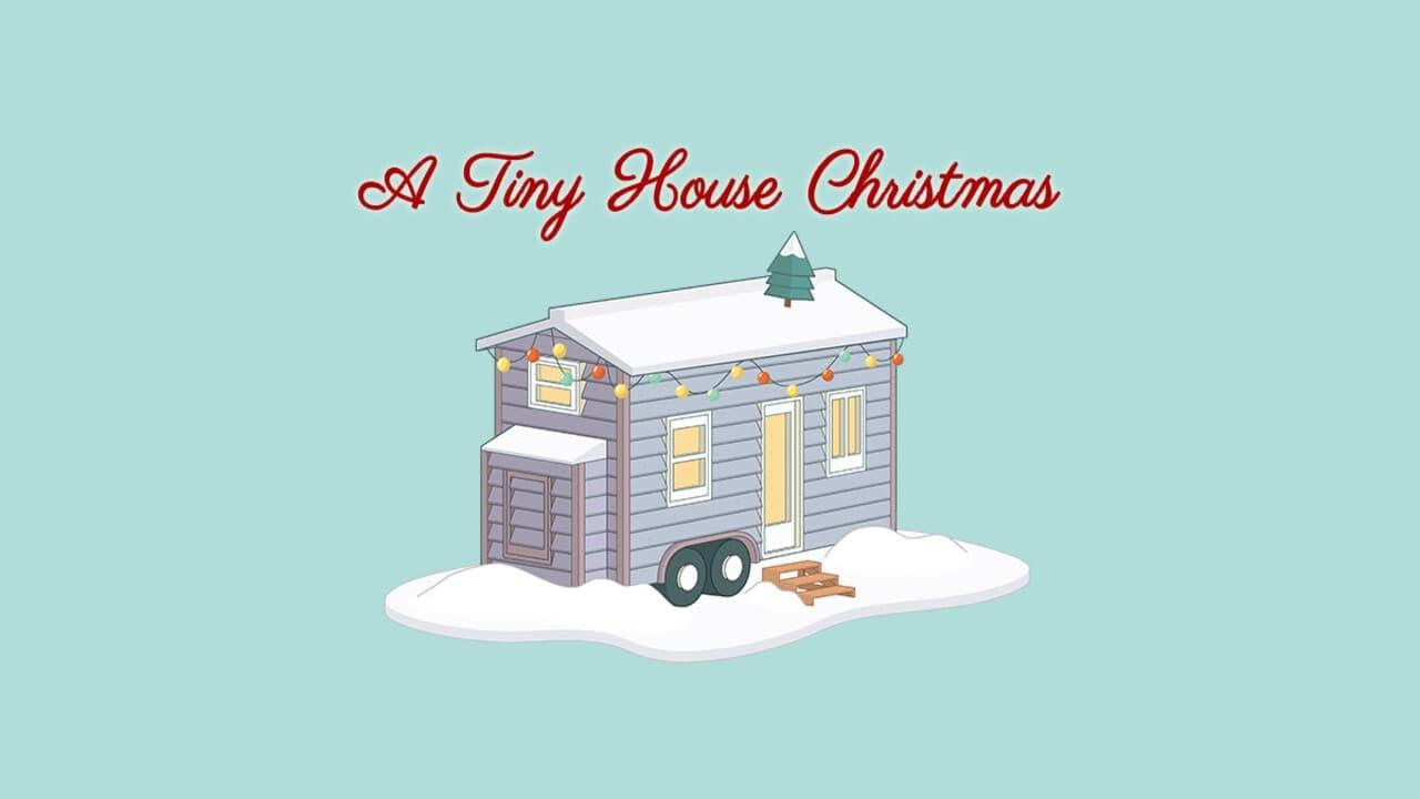 A Tiny House Christmas backdrop