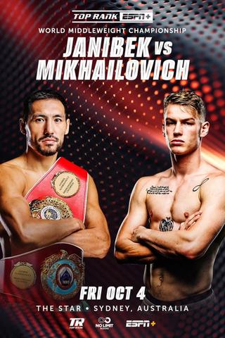 Janibek Alimkhanuly vs. Andrei Mikhailovich poster