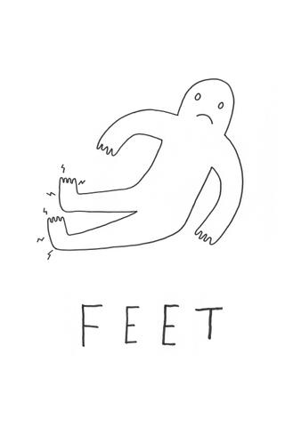 Feet poster