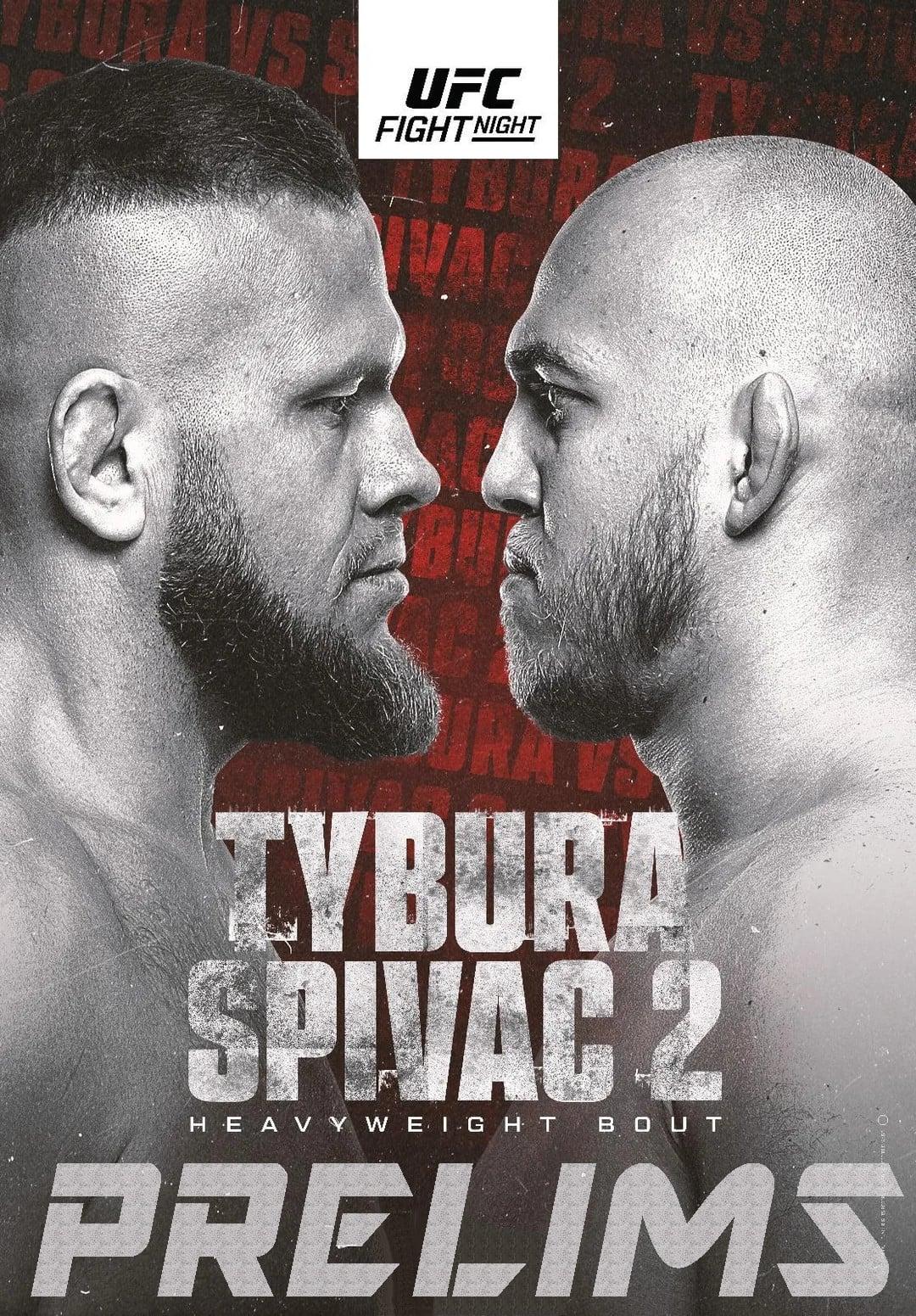 UFC on ESPN 61: Tybura vs. Spivac 2 poster