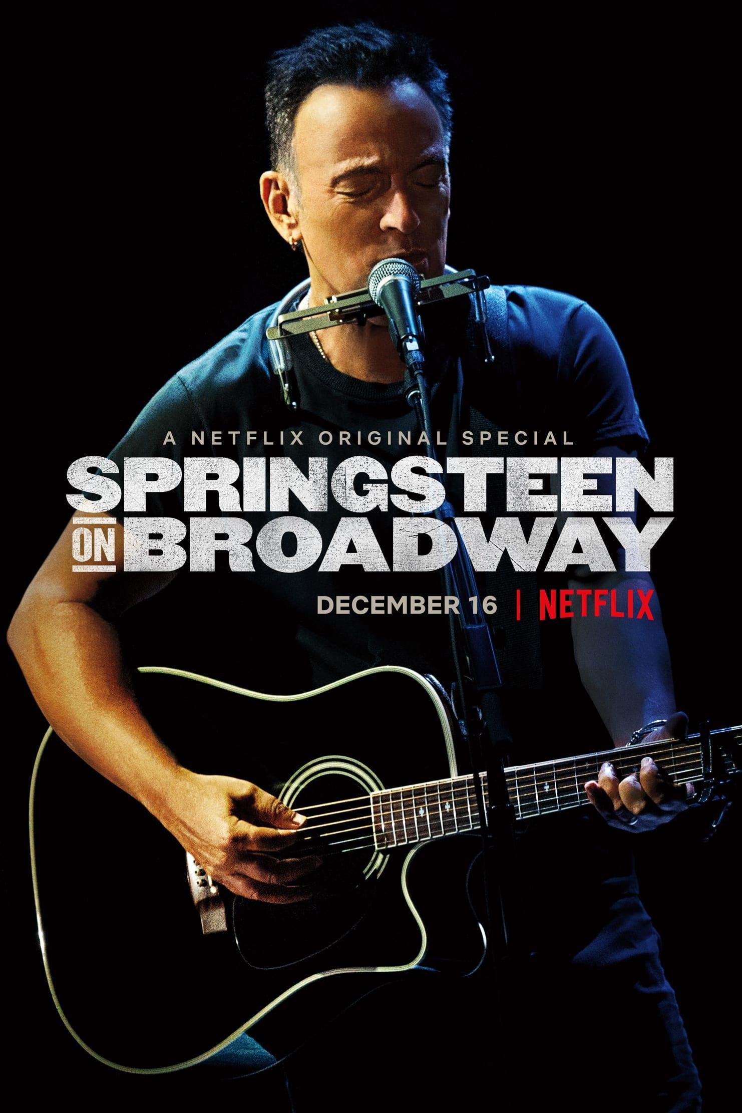 Springsteen On Broadway poster