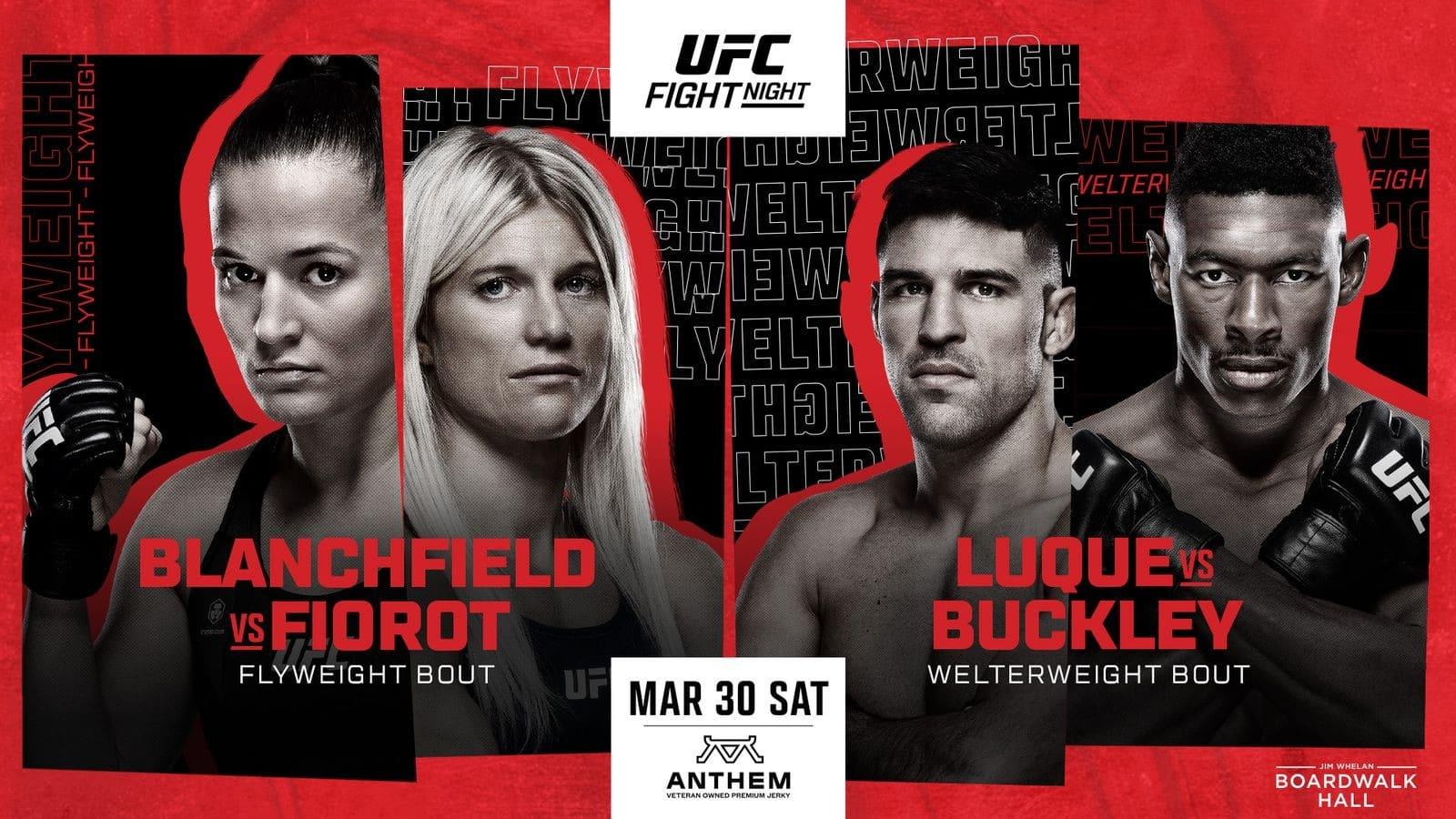 UFC on ESPN 54: Blanchfield vs. Fiorot backdrop