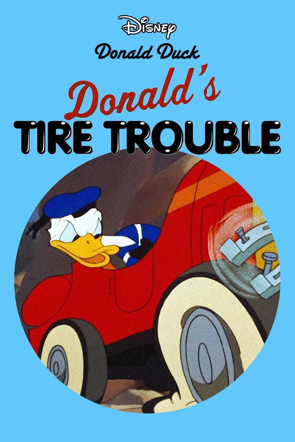 Donald's Tire Trouble poster