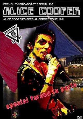 Alice Cooper à Paris poster