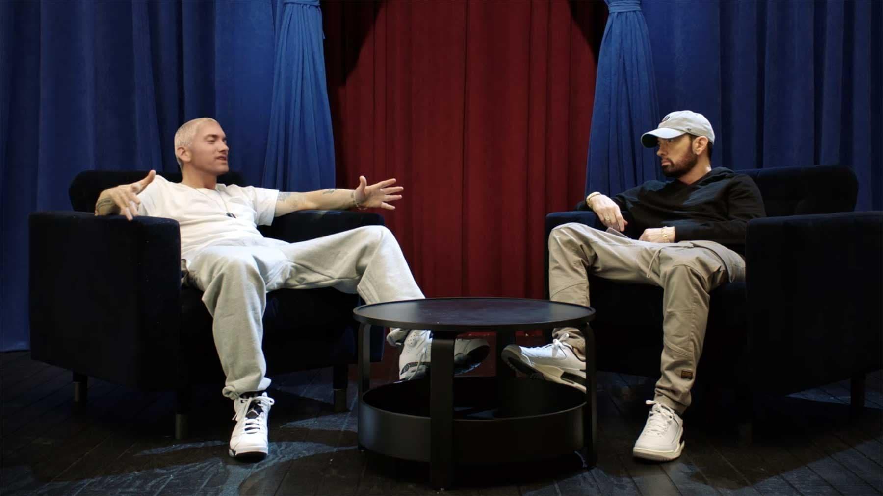 Slim Shady vs. Marshall Mathers: THE FACE-OFF backdrop