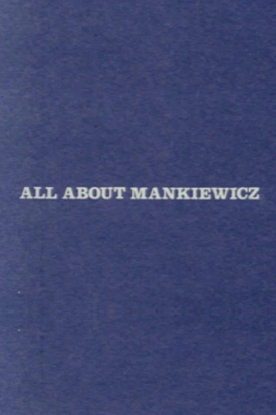 All About Mankiewicz poster