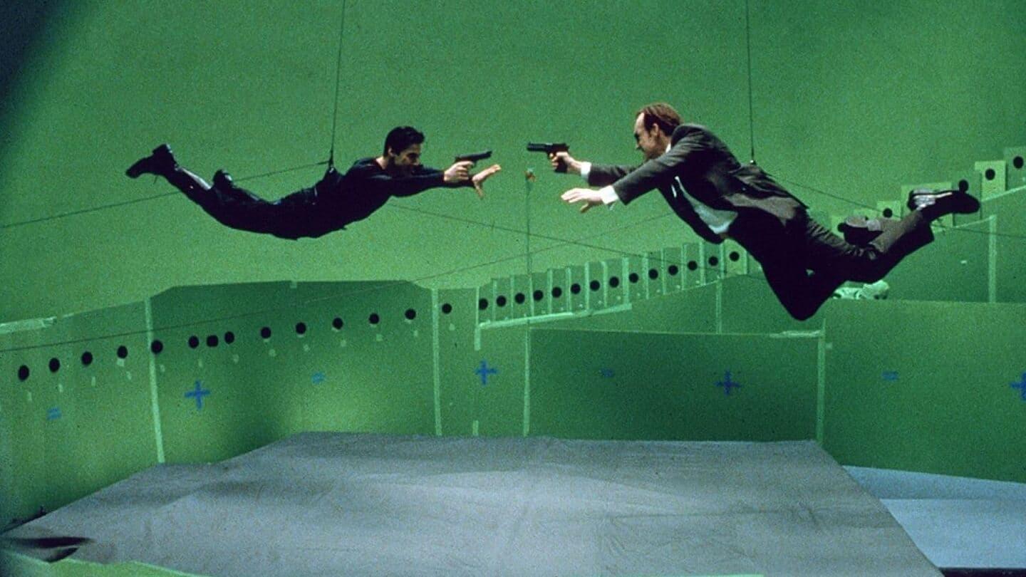 Making 'The Matrix' backdrop