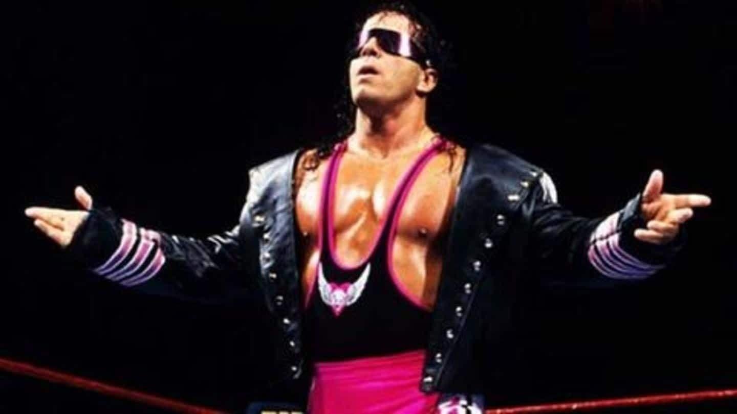 Biography: Bret "Hitman" Hart backdrop