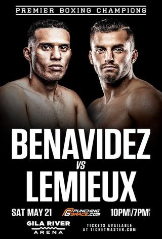 David Benavidez vs. David Lemieux poster