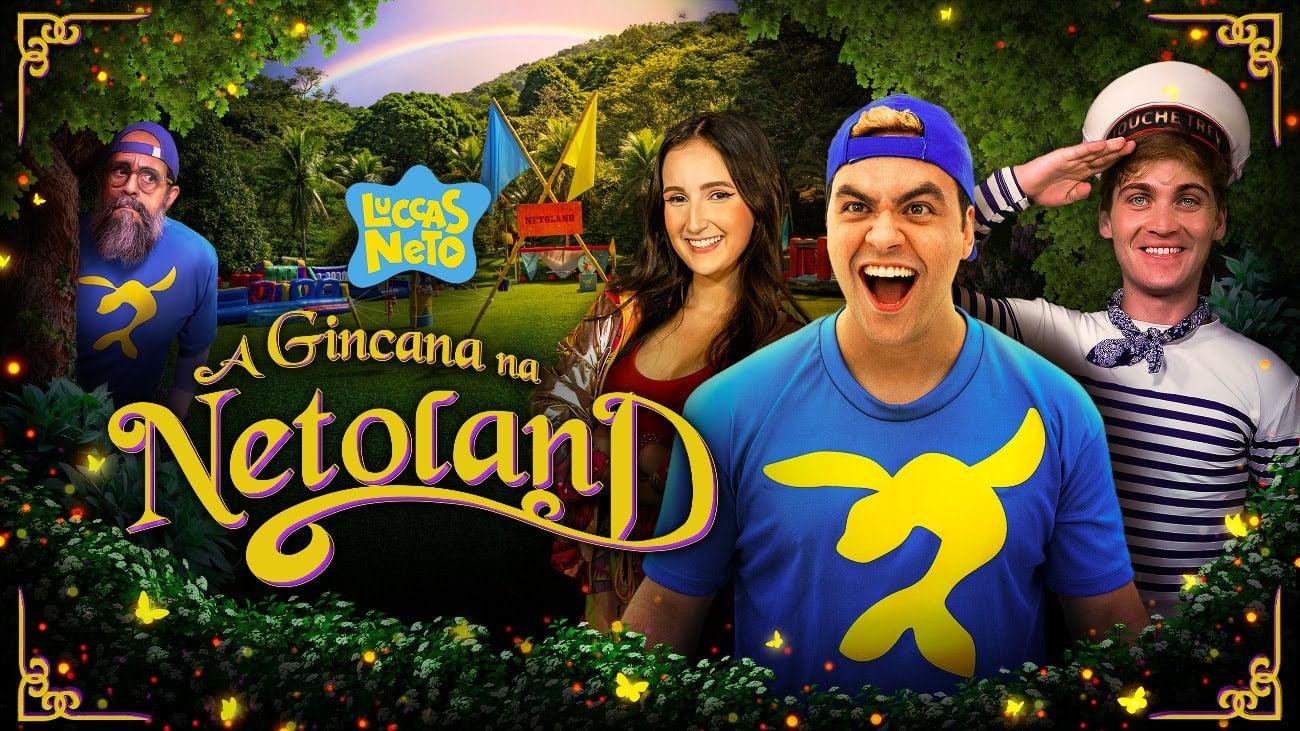 Luccas Neto em: A Gincana Na Netoland backdrop