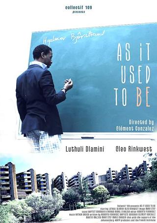 As It Used To Be poster
