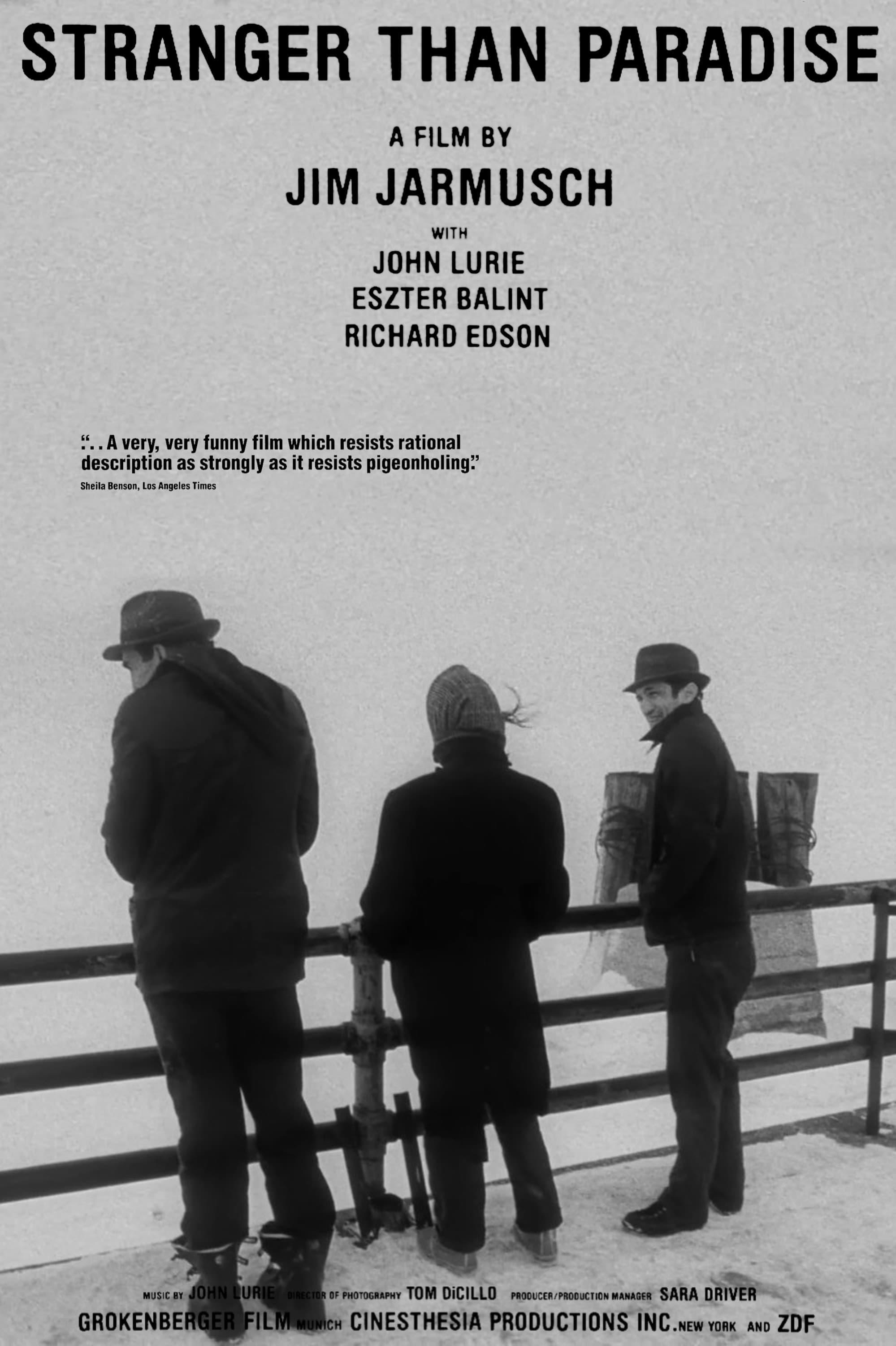 Stranger Than Paradise poster