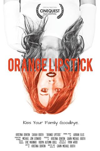 Orange Lipstick poster