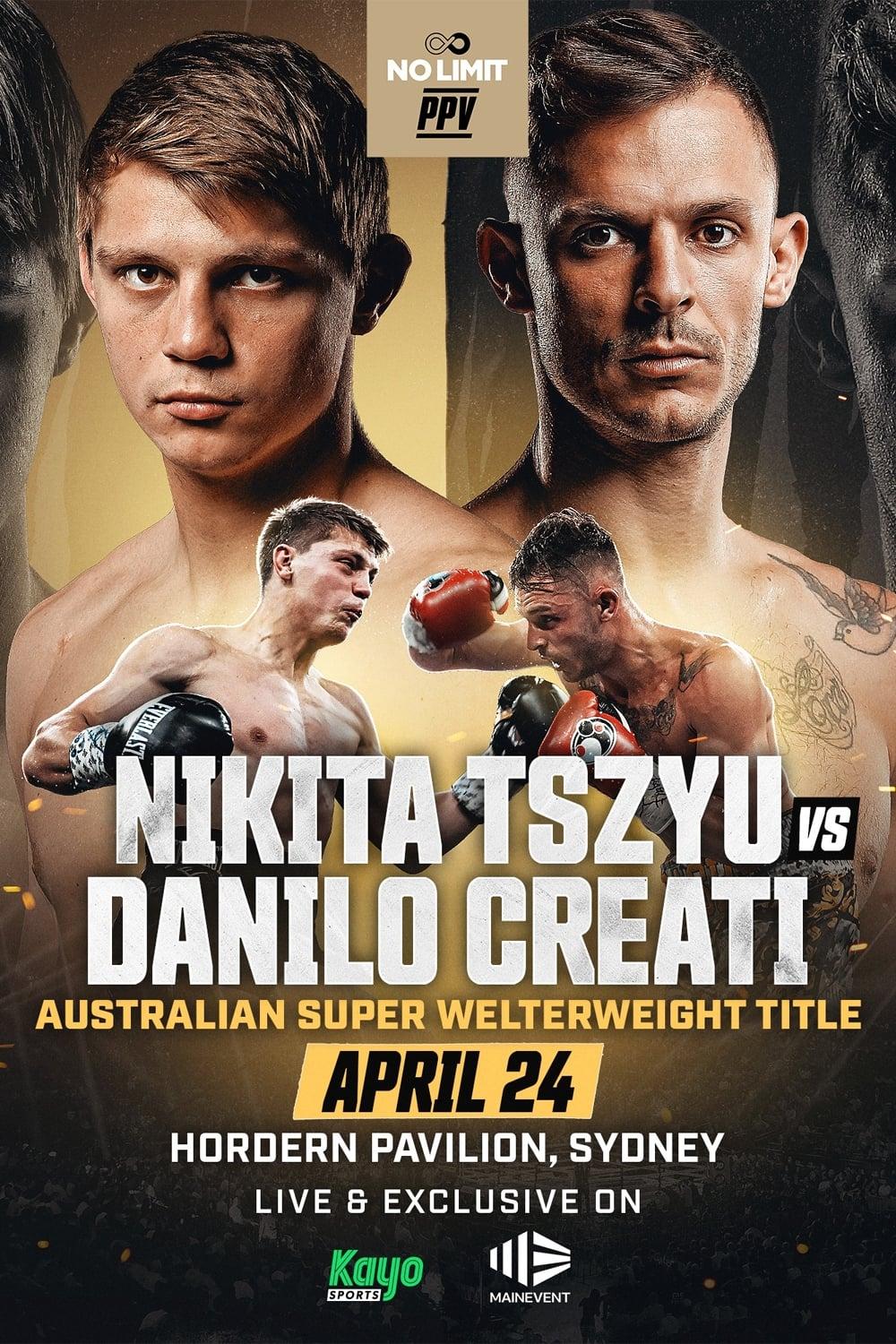 Nikita Tszyu vs. Danilo Creati poster