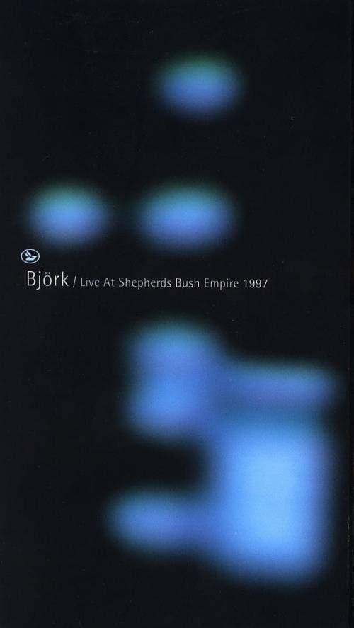 Björk: Shepherd's Bush Empire 1997 poster