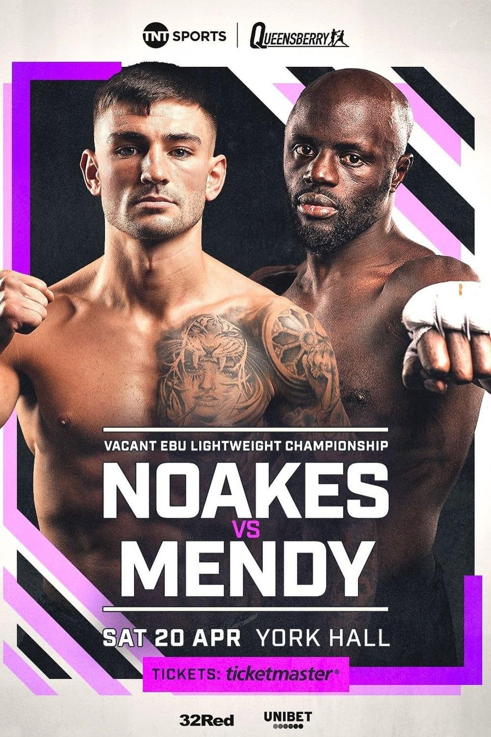 Sam Noakes vs. Yvan Mendy poster