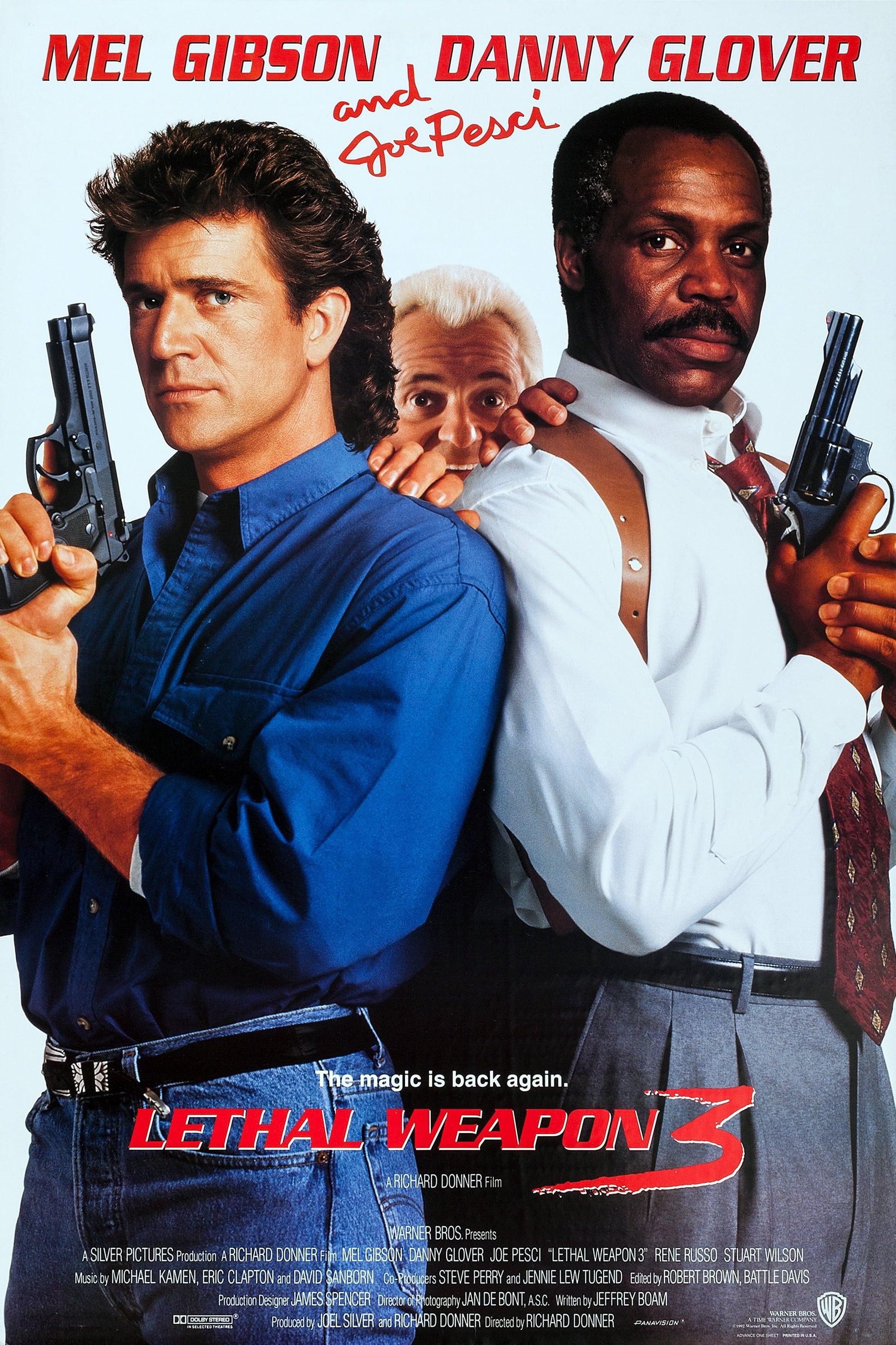 Lethal Weapon 3 poster