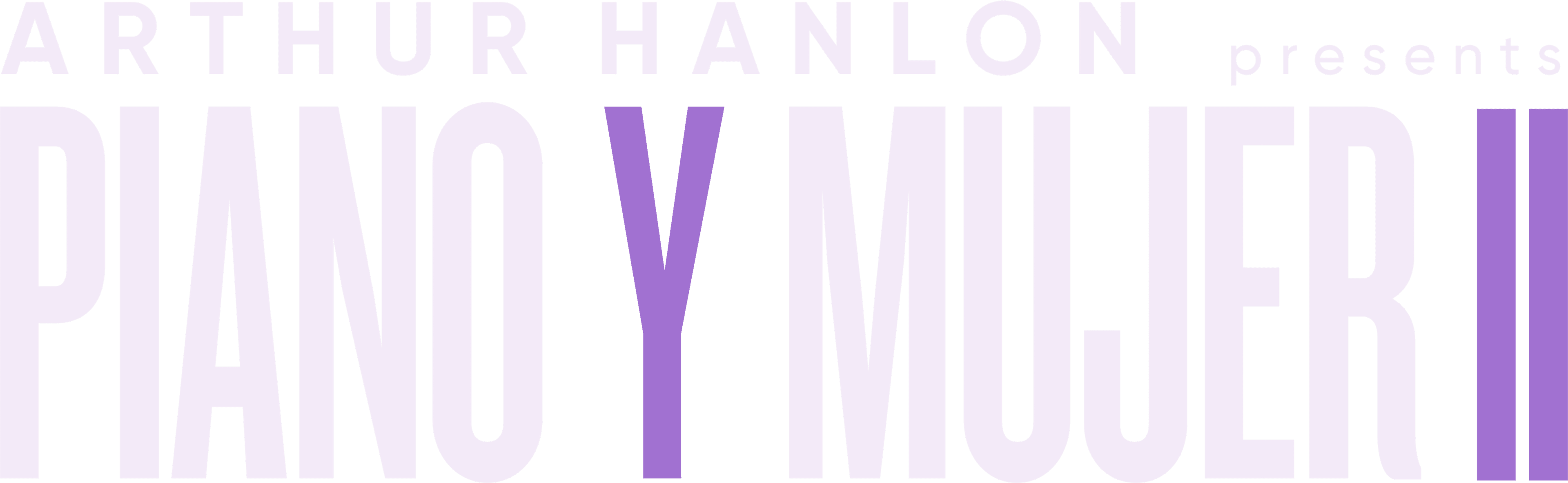 Arthur Hanlon Presents: Piano y Mujer II logo