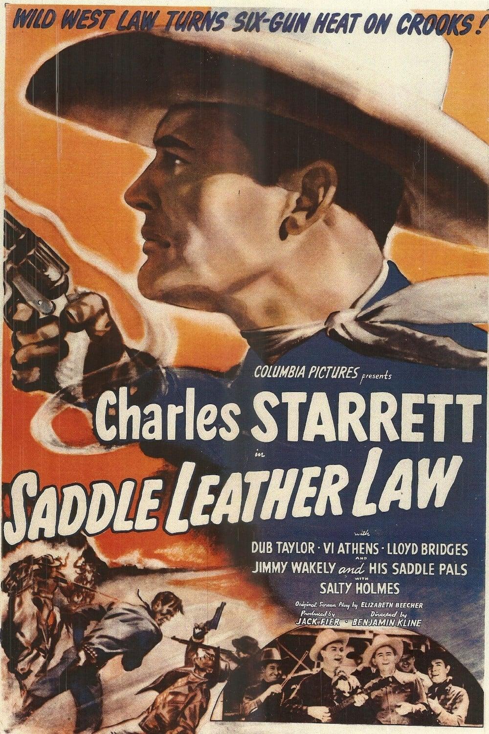 Saddle Leather Law poster