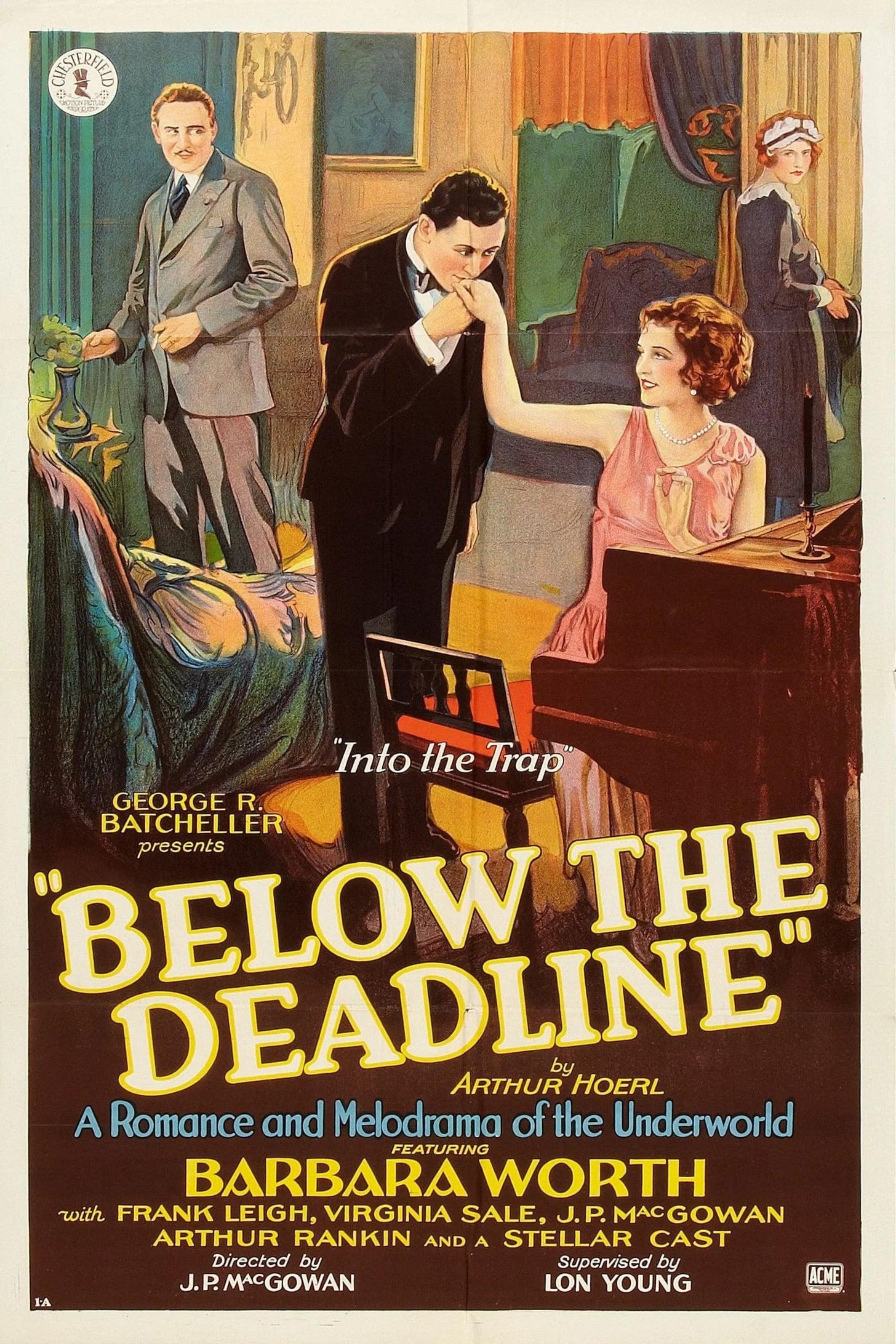 Below the Deadline poster