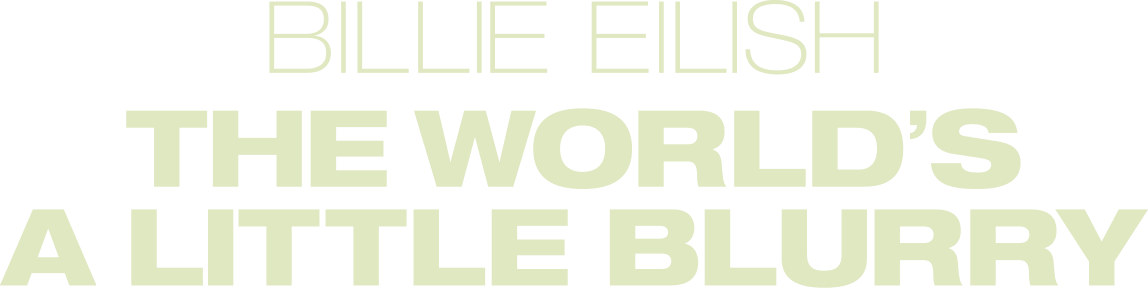 Billie Eilish: The World's a Little Blurry logo