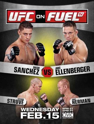 UFC on Fuel TV 1: Sanchez vs. Ellenberger poster
